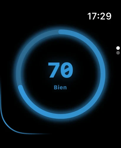 AlcoScore sur l'Apple Watch