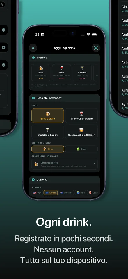Screenshot dell'app 5