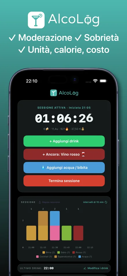 Screenshot dell'app 1
