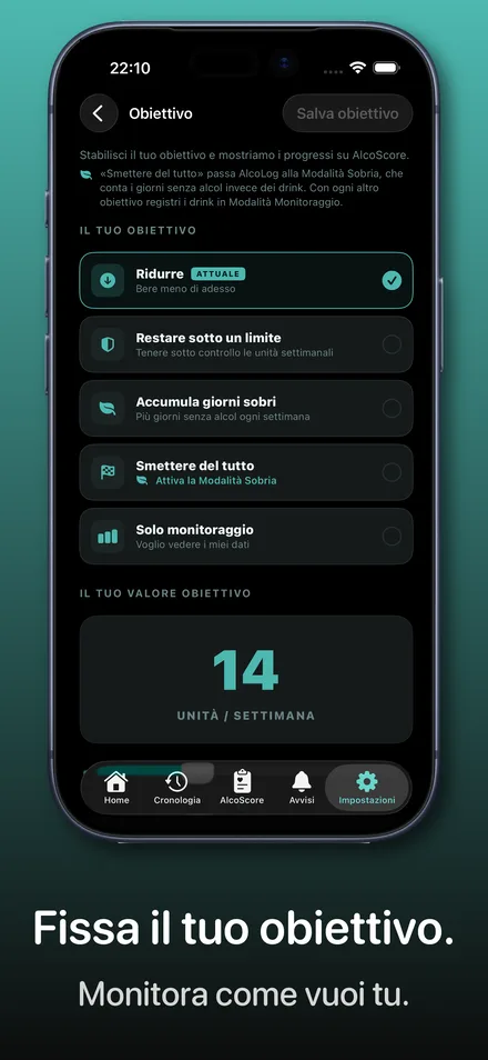 Screenshot dell'app 3