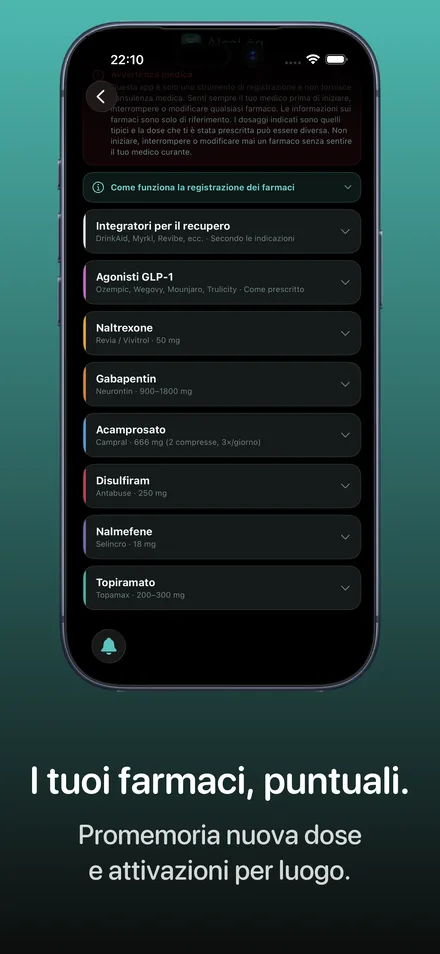 Screenshot dell'app 10
