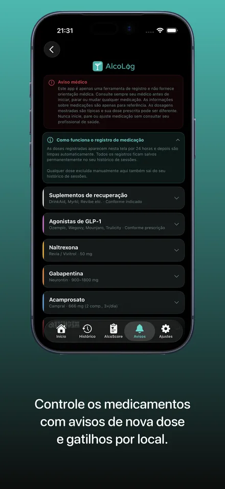 Captura do app 9