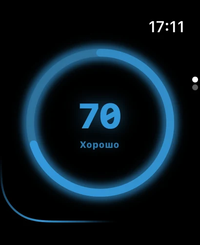 AlcoScore на Apple Watch