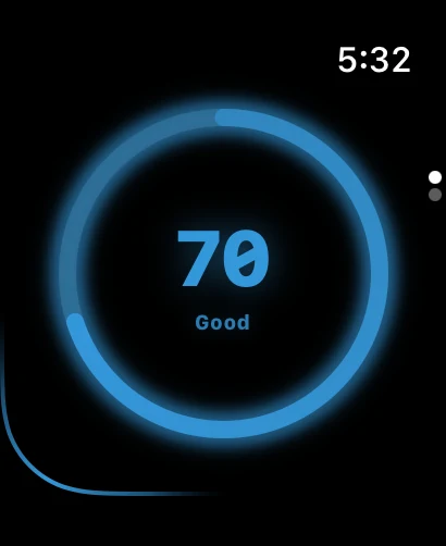 AlcoScore on Apple Watch