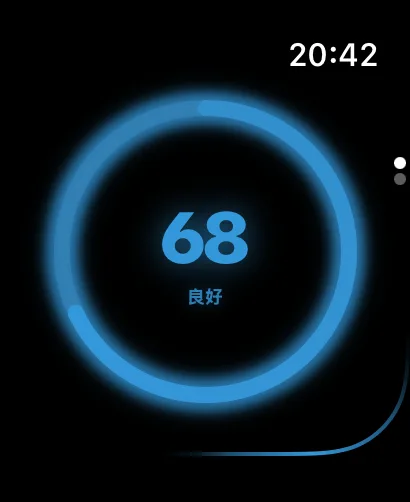 Apple Watch 上的 AlcoScore