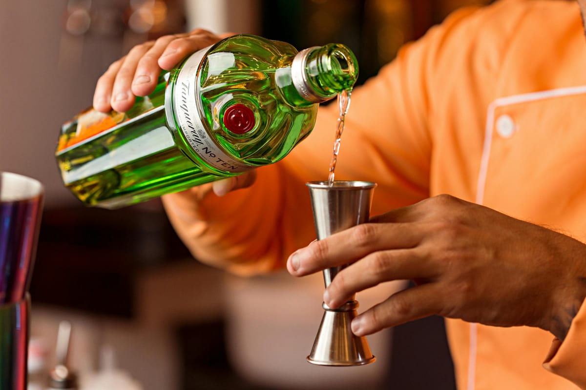 A measuring jigger.