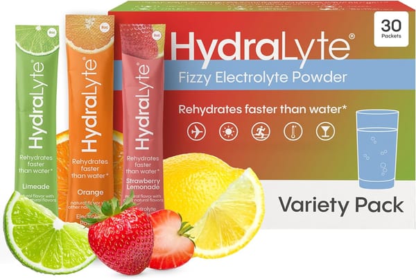 Hydralyte electrolyte rehydration powder packets